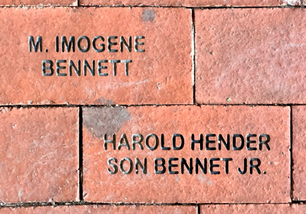 Legacy Bricks at Phoenix College's Heritage Plaza