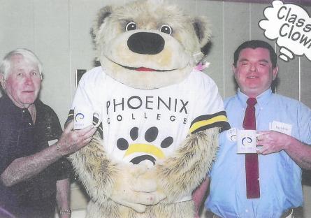 Harold attending an event hosted by the Phoenix College Alumni Association.